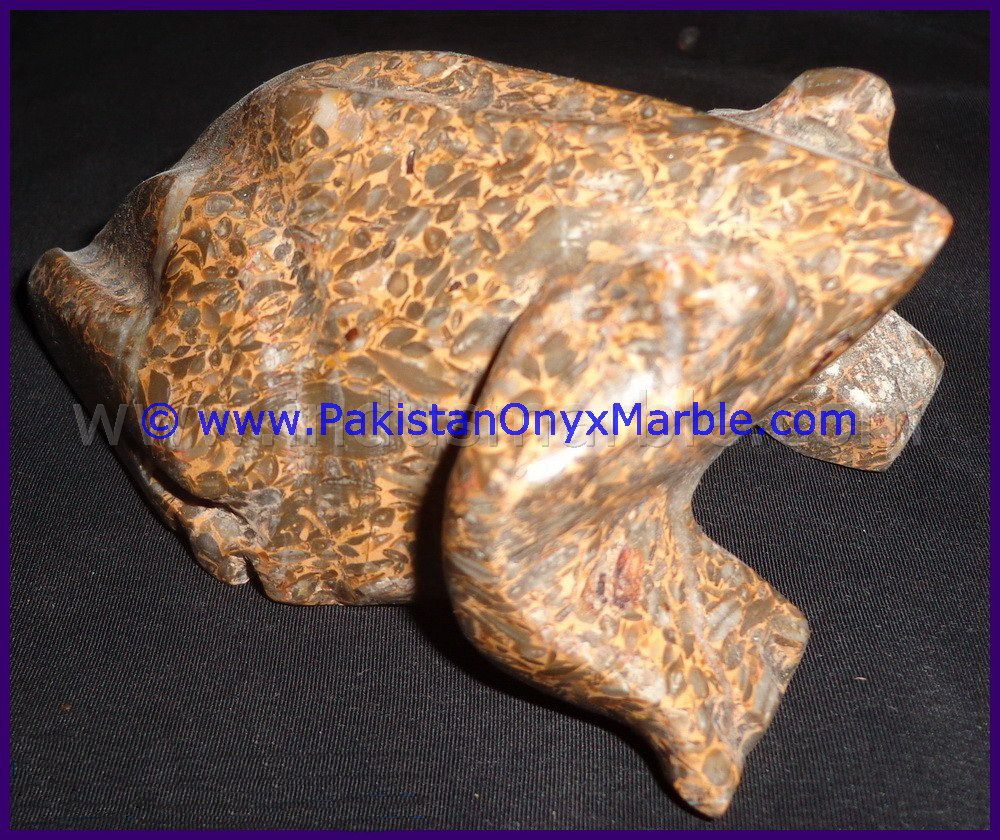 Marble Animals Handcarved frogs Statue Sculpture Figurine-03