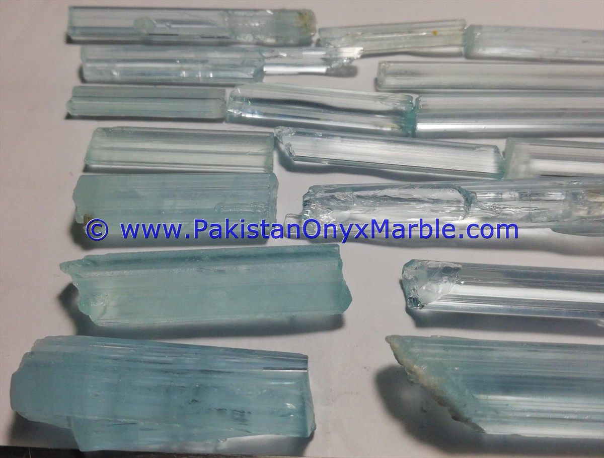 aquamarine beryl crystal thin natural terminated shigar valley skurdu gilgit baltistan northern areas mine pakistan-08