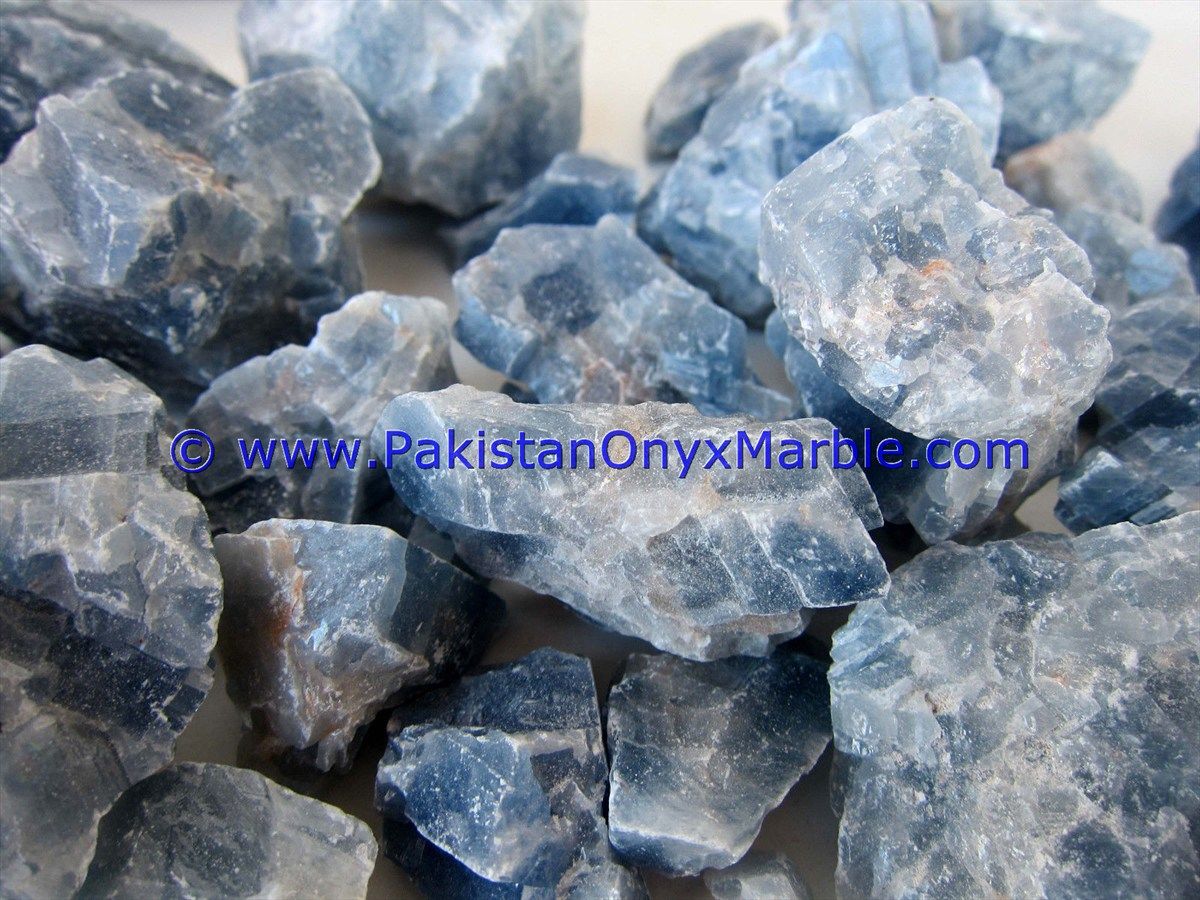 calcite rough natural blue calcite crystal mineral stones points chunks healing chakra crystal mine pakistan-08