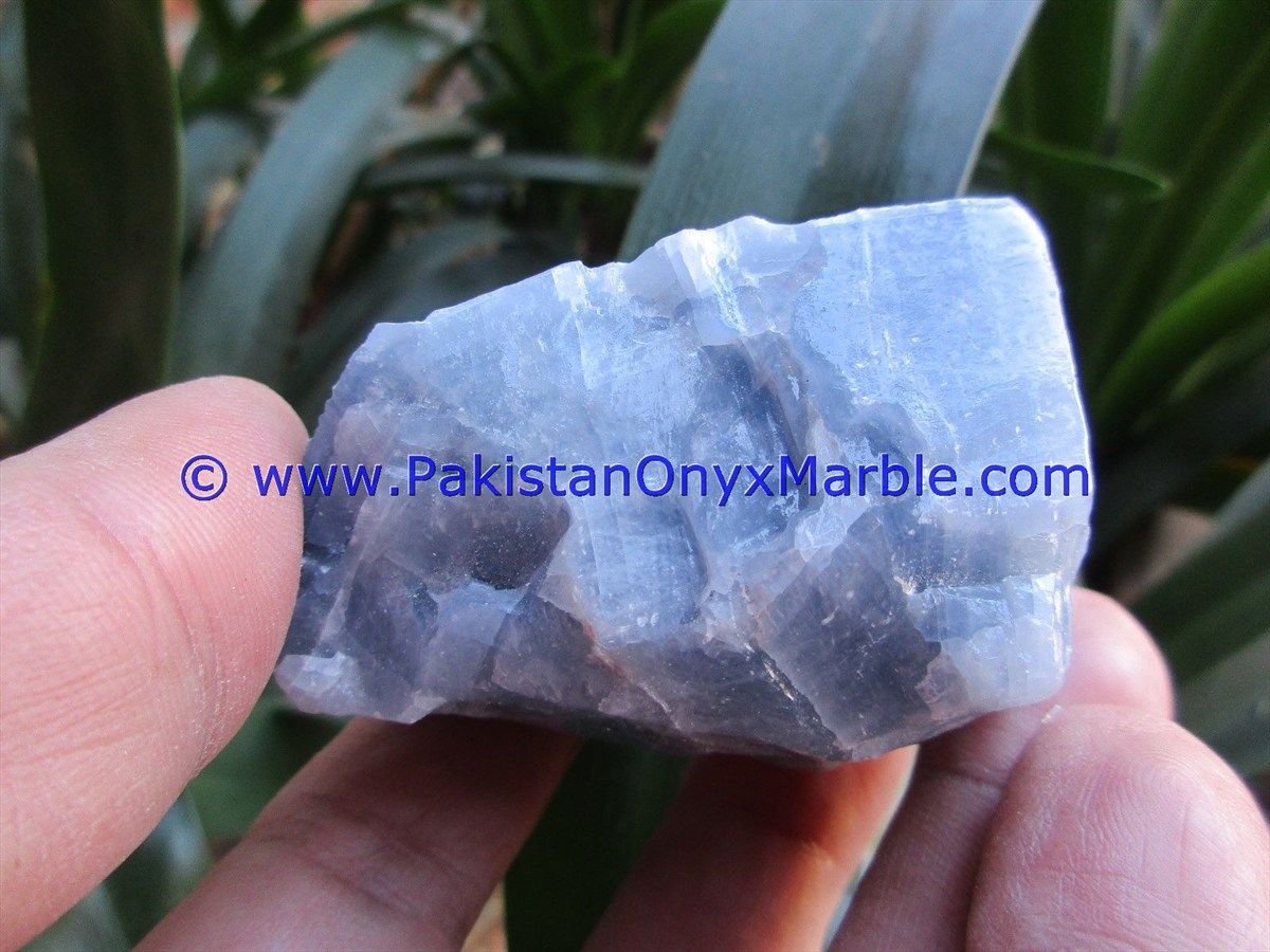 calcite rough natural blue calcite crystal mineral stones points chunks healing chakra crystal mine pakistan-14
