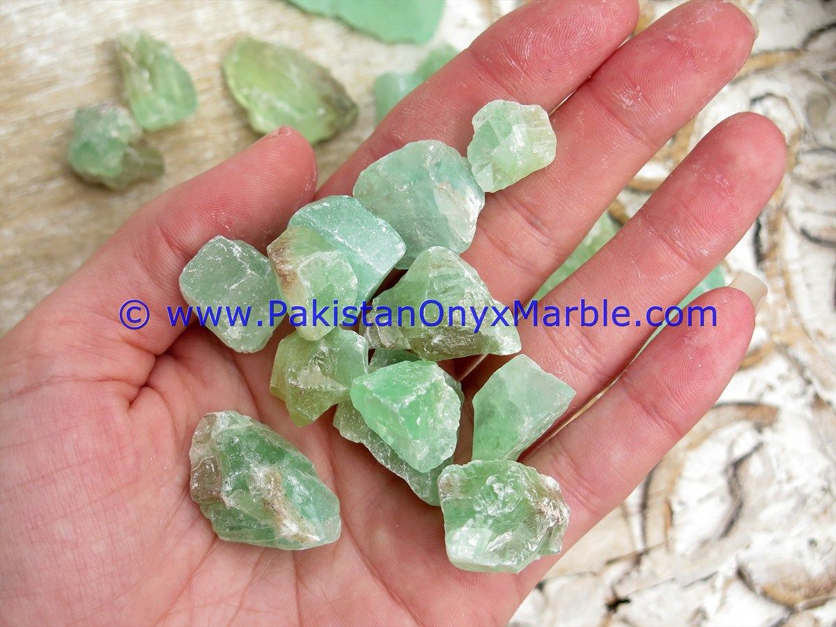 calcite rough natural green calcite crystal mineral stones points chunks healing chakra crystal mine pakistan-10