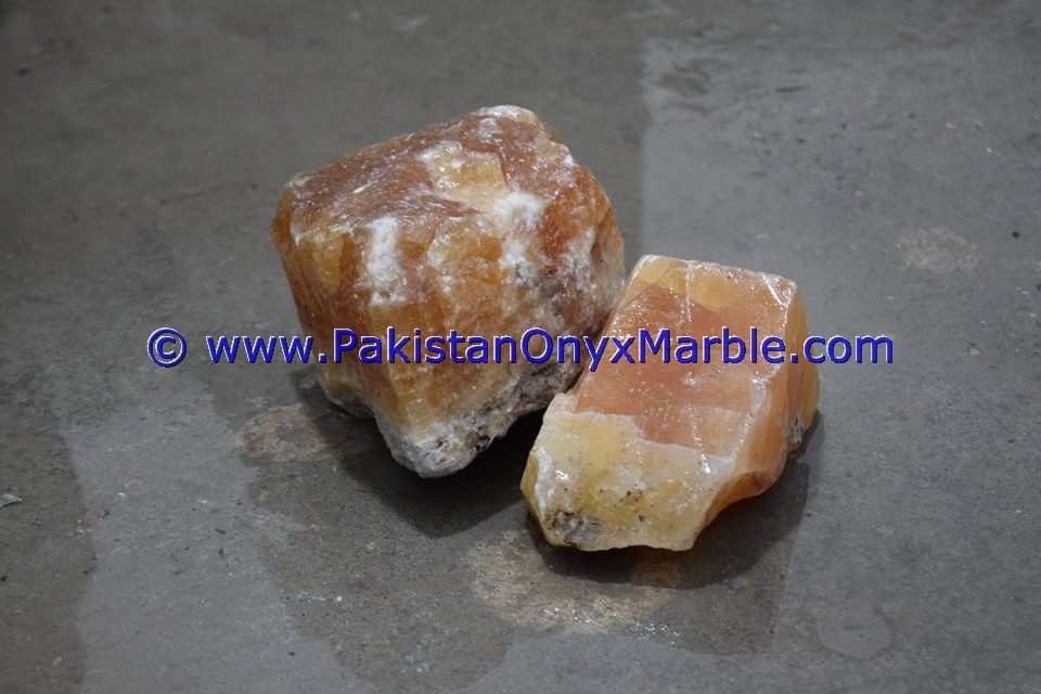 calcite rough natural orange calcite crystal mineral stones points chunks healing chakra crystal mine pakistan-02