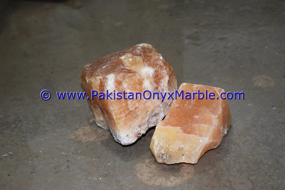 calcite rough natural orange calcite crystal mineral stones points chunks healing chakra crystal mine pakistan-04
