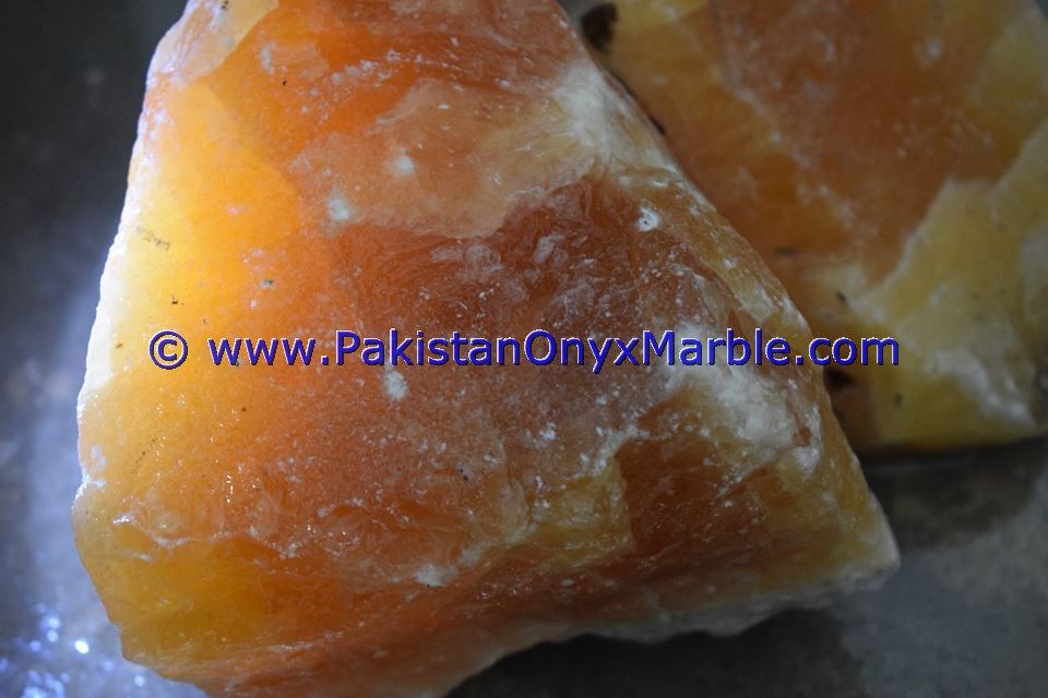 calcite rough natural orange calcite crystal mineral stones points chunks healing chakra crystal mine pakistan-06