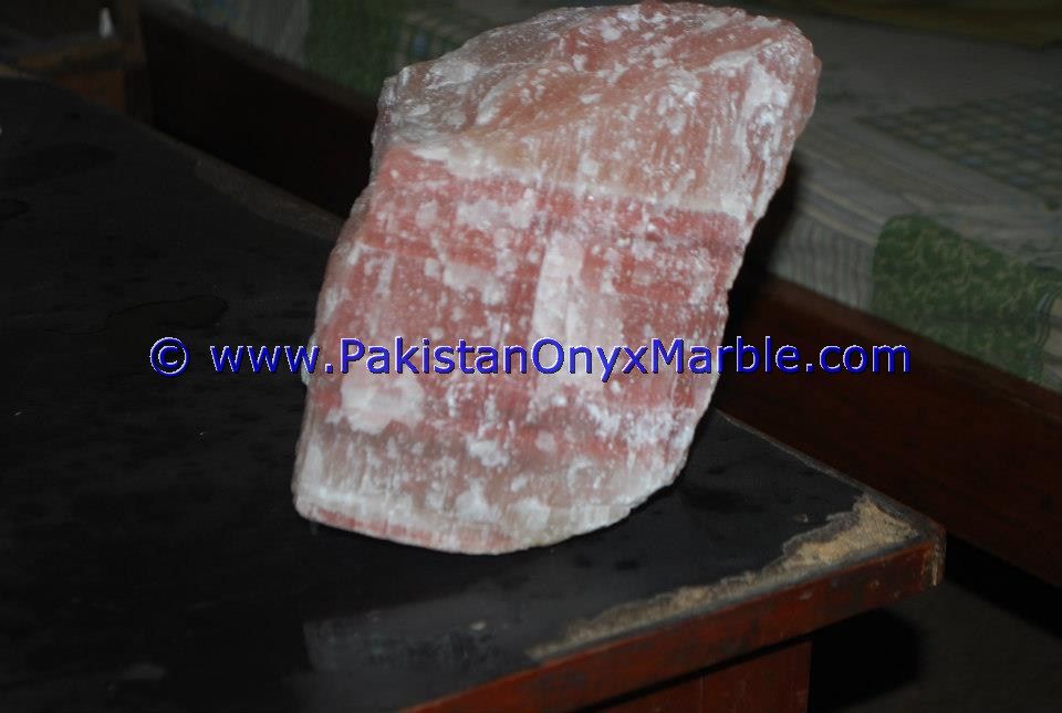 calcite rough natural pink calcite crystal mineral stones points chunks healing chakra crystal mine pakistan-03
