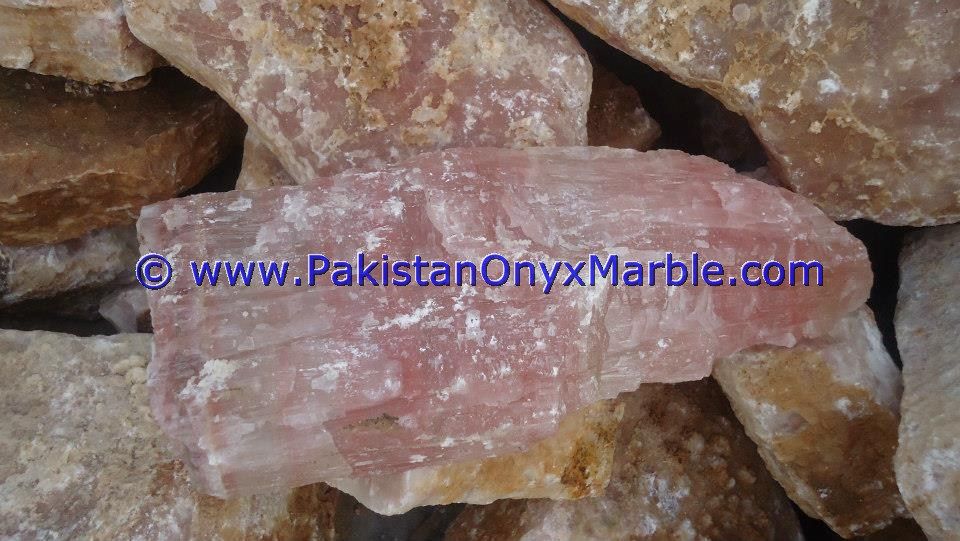 calcite rough natural pink calcite crystal mineral stones points chunks healing chakra crystal mine pakistan-06