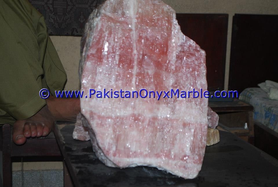calcite rough natural pink calcite crystal mineral stones points chunks healing chakra crystal mine pakistan-10