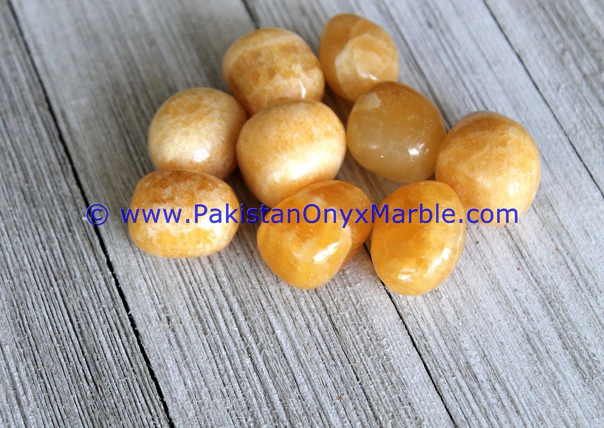 calcite honey polished stones palmstone crystal healing therapy calming smooth reiki healing tumbled balls eggs pyramids obelisk cabochons-24