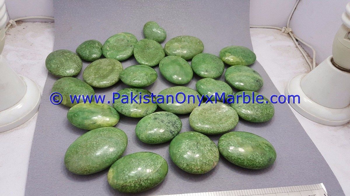 hydrogrossular garnet idocrase natural green massage stones round oval wand point healing reiki stone-07