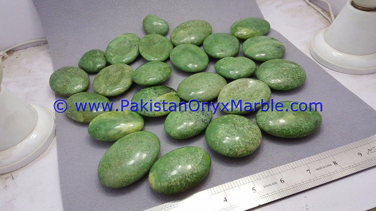hydrogrossular garnet idocrase natural green massage stones round oval wand point healing reiki stone-08