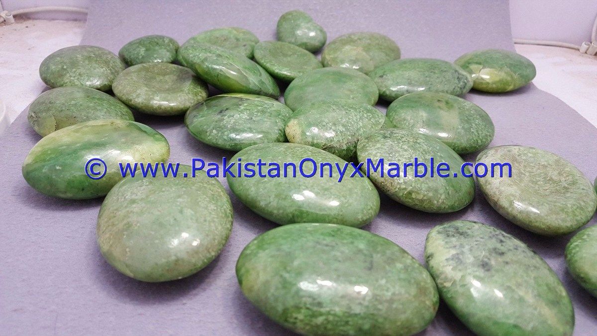 hydrogrossular garnet idocrase natural green massage stones round oval wand point healing reiki stone-10