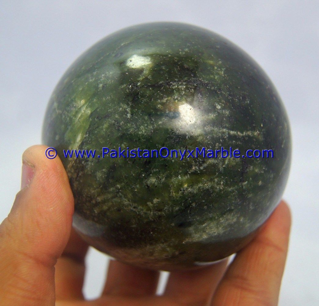 nephrite jade polished green ball sphere genuine natural gemstone amazing top grade handmade healing crystal stone-07