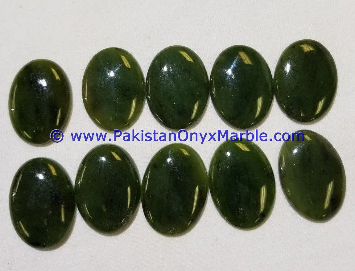 nephrite jade polished green cabochons genuine natural gemstone amazing top grade handmade loose stone-06