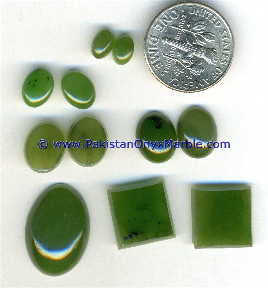 nephrite jade polished green cabochons genuine natural gemstone amazing top grade handmade loose stone-09