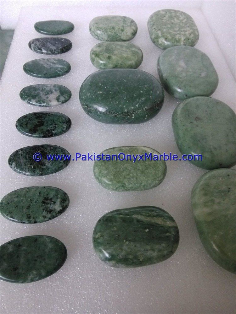 nephrite jade natural green massage stones round oval wand point healing reiki stone-04