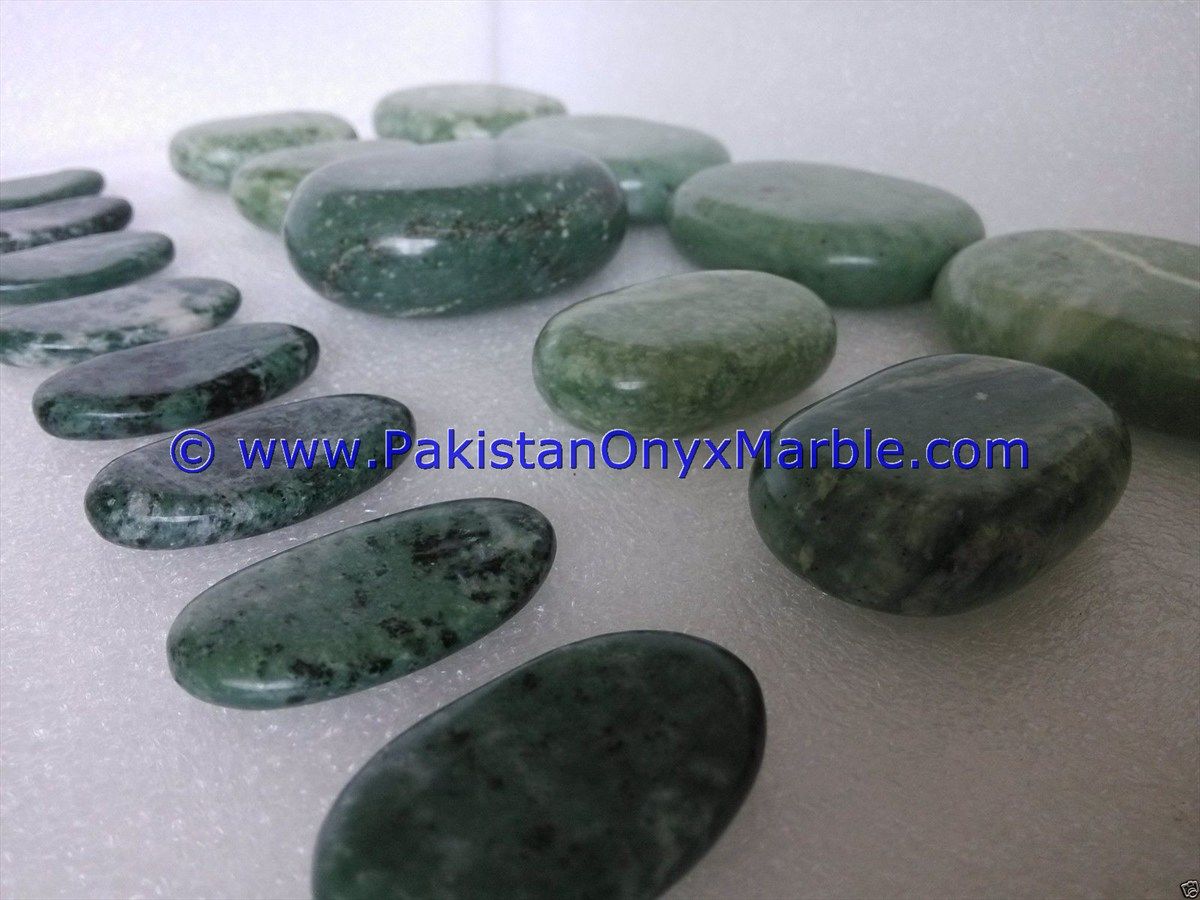 nephrite jade natural green massage stones round oval wand point healing reiki stone-08