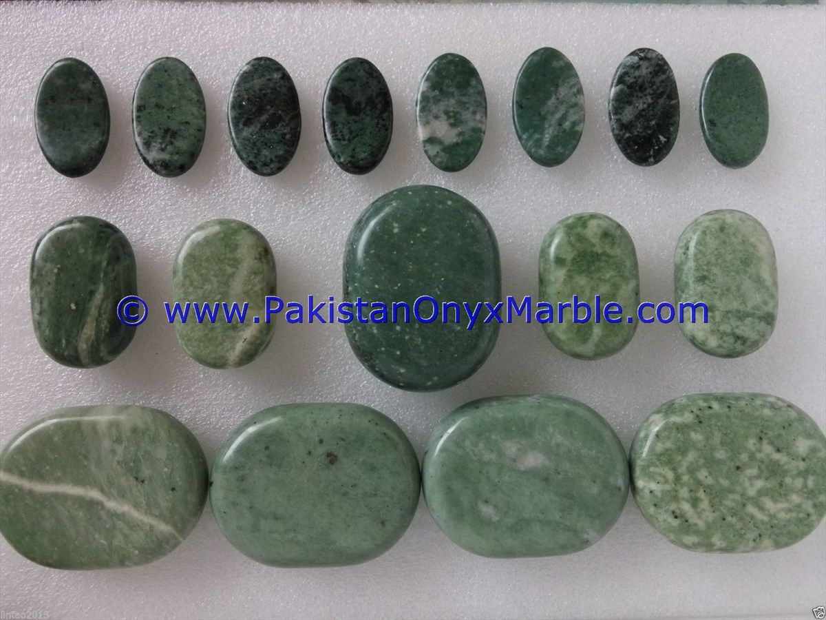 nephrite jade natural green massage stones round oval wand point healing reiki stone-10