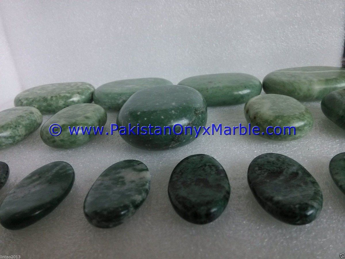nephrite jade natural green massage stones round oval wand point healing reiki stone-12