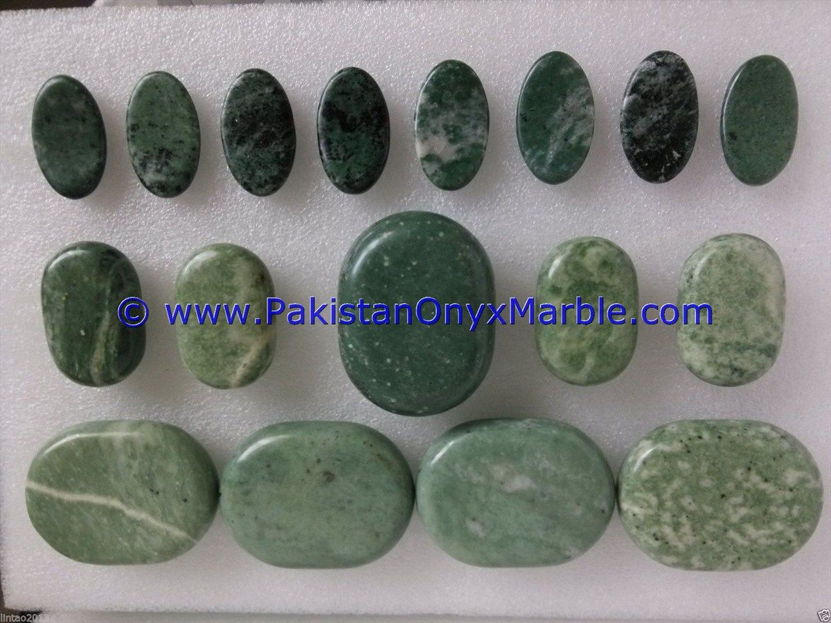 nephrite jade natural green massage stones round oval wand point healing reiki stone-13