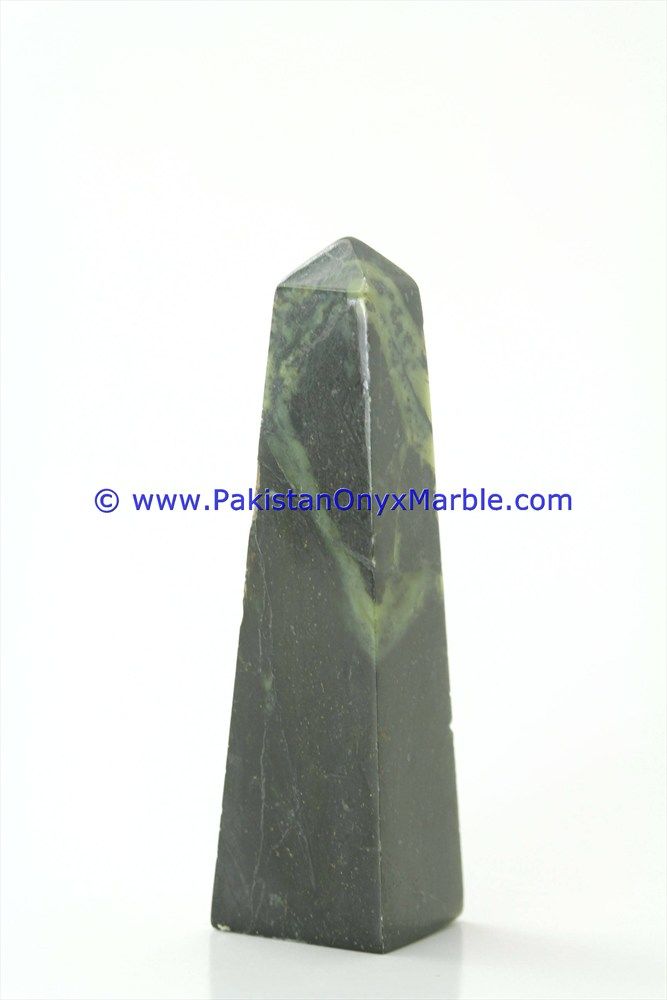 nephrite jade natural green stone polished obelisk obelisk tower healing spiritual gemstone wand point reiki stone-12