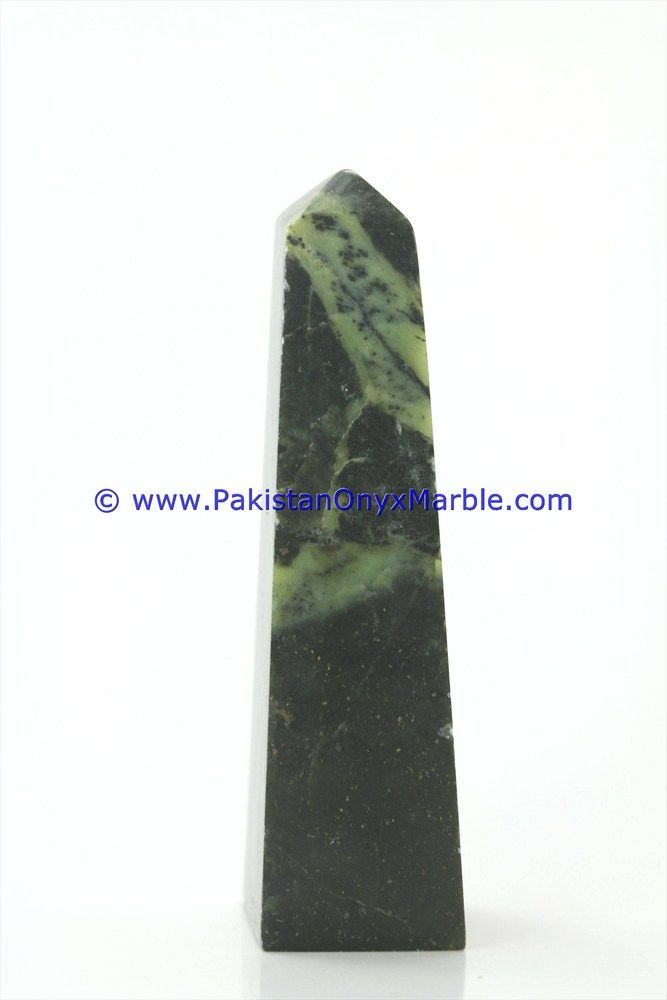 nephrite jade natural green stone polished obelisk obelisk tower healing spiritual gemstone wand point reiki stone-15