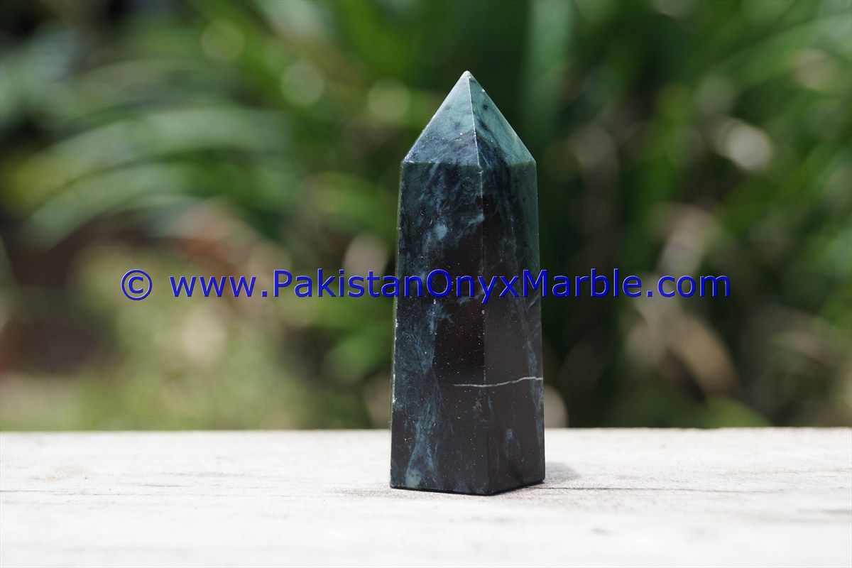 nephrite jade natural green stone polished obelisk obelisk tower healing spiritual gemstone wand point reiki stone-19