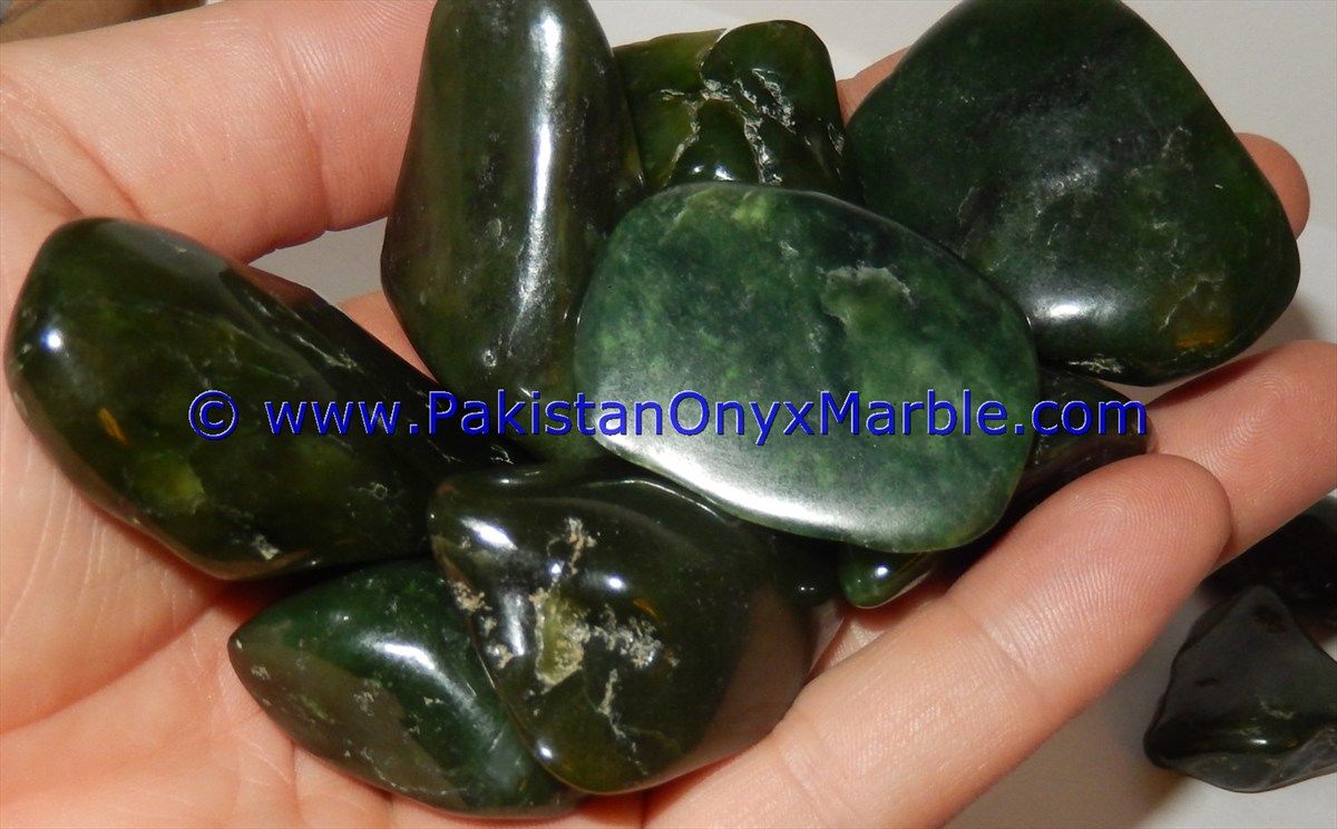 nephrite jade polished tumbled stones small genuine natural gemstone amazing top grade handmade healing stone-02