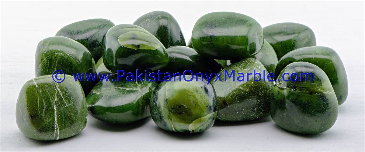 nephrite jade polished tumbled stones small genuine natural gemstone amazing top grade handmade healing stone-12