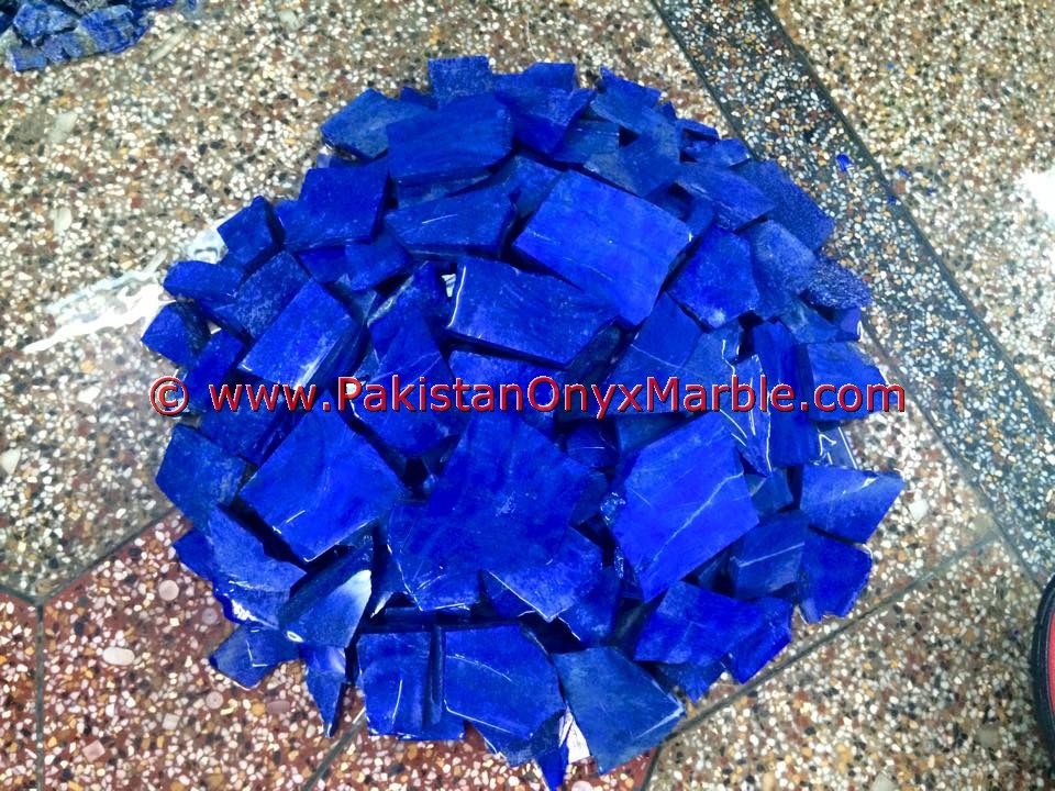 Lapis lazuli slices-23