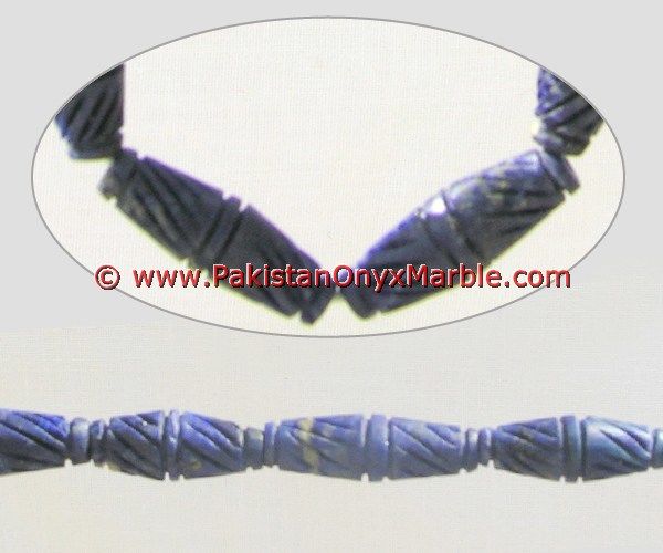 Lapis lazuli Natural Beads-19