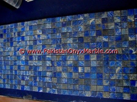 Lapis lazuli Mosaic tiles-01