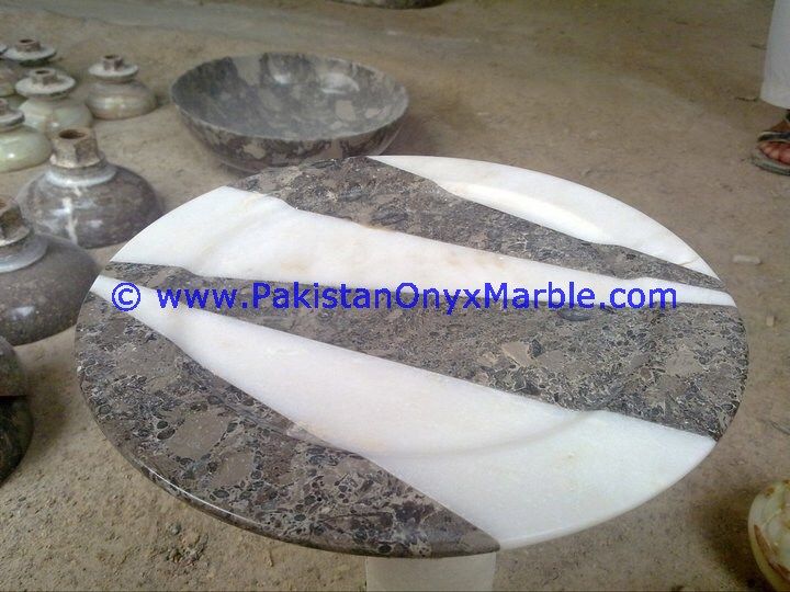 Marble Multi Stone serving dinning Bowls-04