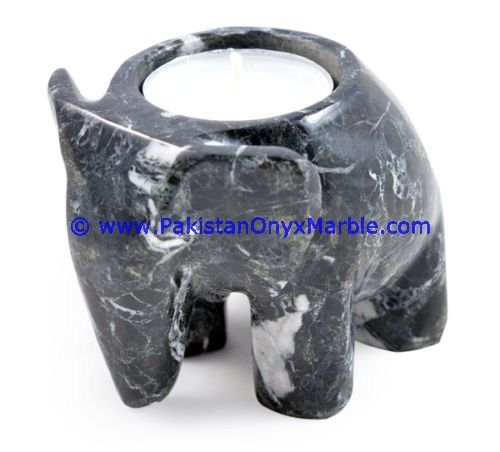 Marble Candle Holder Animals Elephant Turtle Tea Lights Candle Stick -holder-01