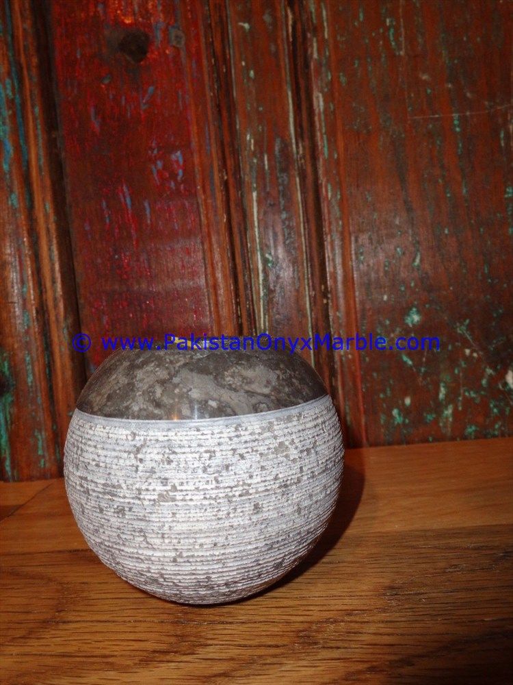 Marble Candle Holder sphere ball shaped Tea Lights Candle Stick holder-03