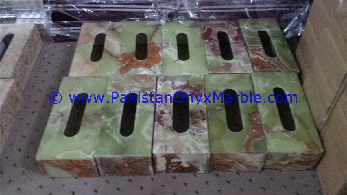 Onyx Tissue Box Cover Holder-07
