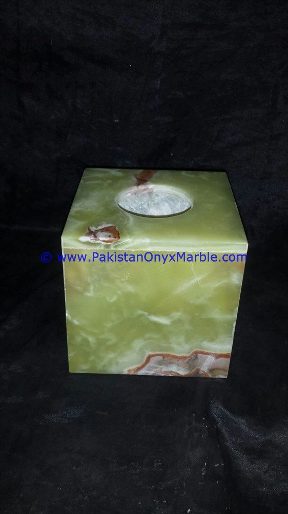 Onyx Tissue Box Cover Holder-08