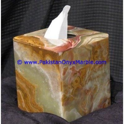 Onyx Tissue Box Cover Holder-13