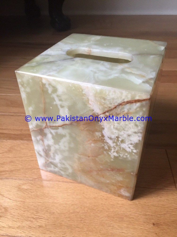 Onyx Tissue Box Cover Holder-24