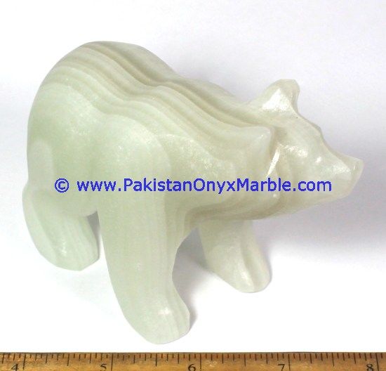 Onyx Carved Bear Statue-01