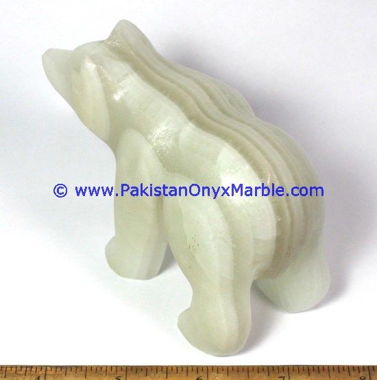 Onyx Carved Bear Statue-02