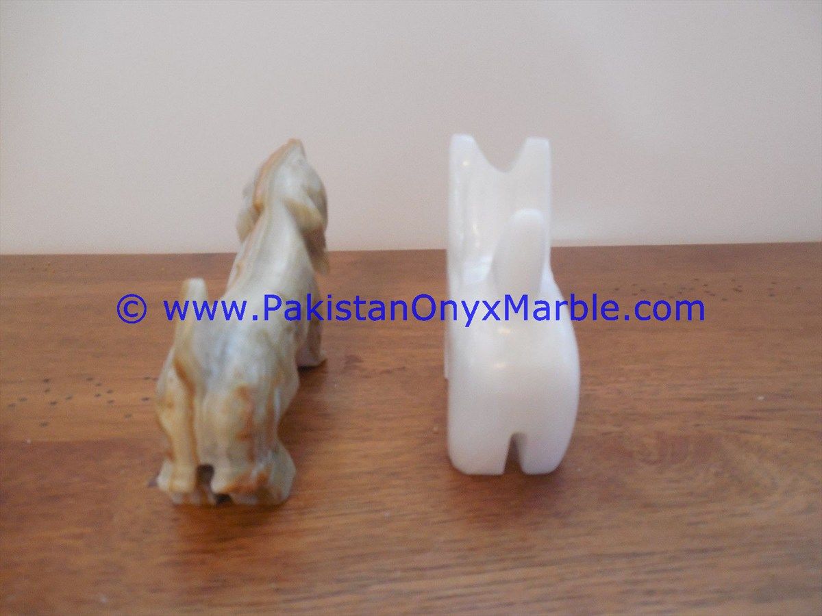 Onyx Carved dog Statue-12``, 3``, 4``, 5``, 6``, 8``, 10``, 12``, 16