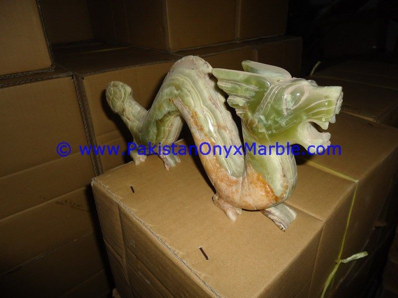 Onyx Carved dragon Statue-04