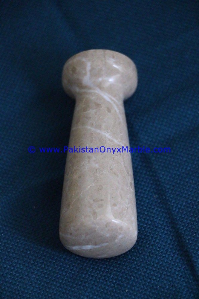 Verona Sahara Beige Marble Mortar and Pestles for crushing grinding medicine Herbs-04