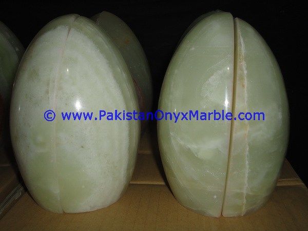 Onyx Bookends Egg Shaped-11