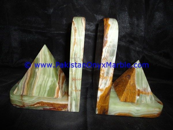 Onyx Bookends Pyramid Monument-02