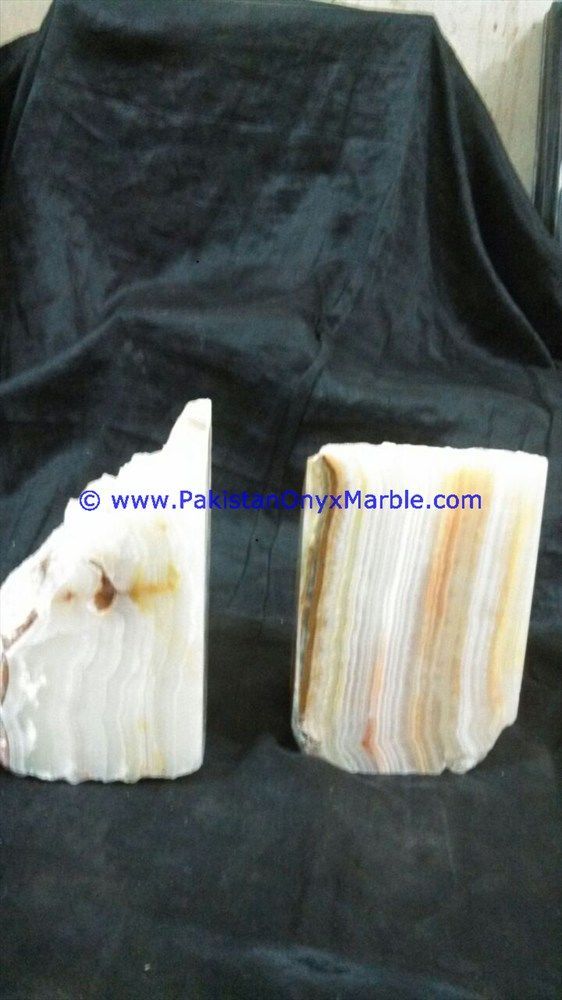 Onyx Bookends Natural Rough-06