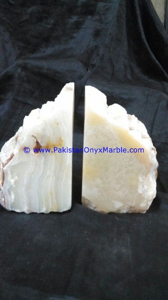 Onyx Bookends Natural Rough-08