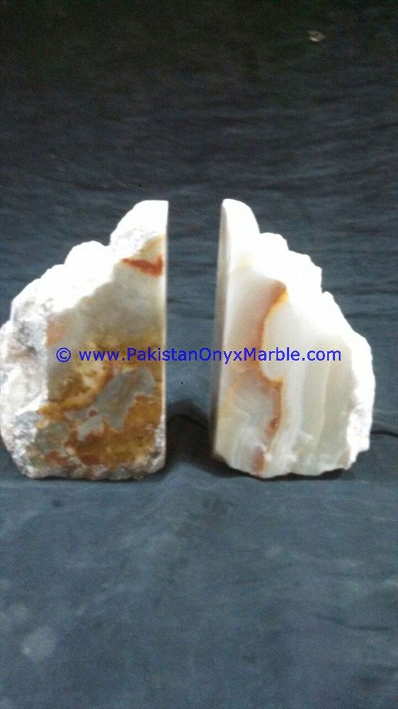 Onyx Bookends Natural Rough-09