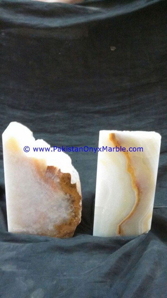 Onyx Bookends Natural Rough-11