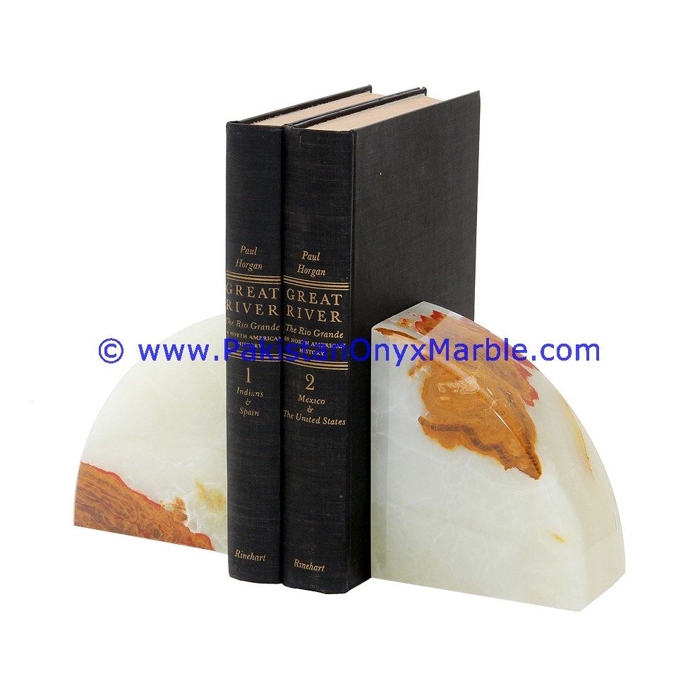 Onyx Bookends Round Shaped-05